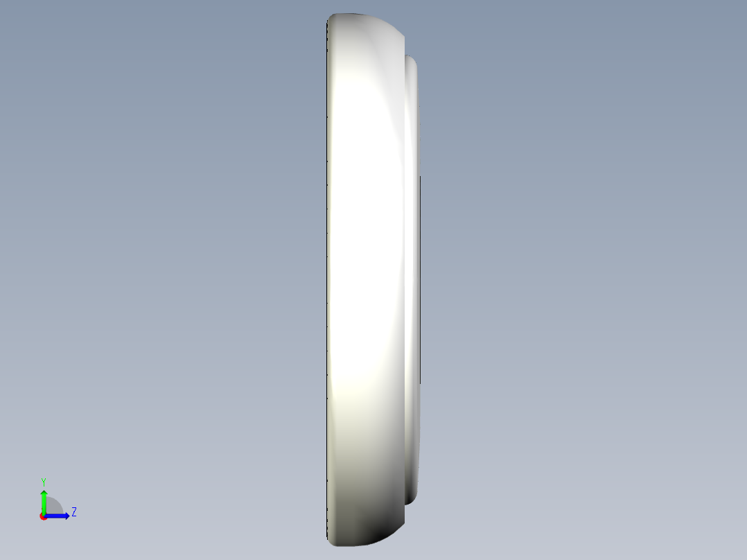 电池硬币电池锂CR2032（直径。20毫米高3.2毫米）3V左视图