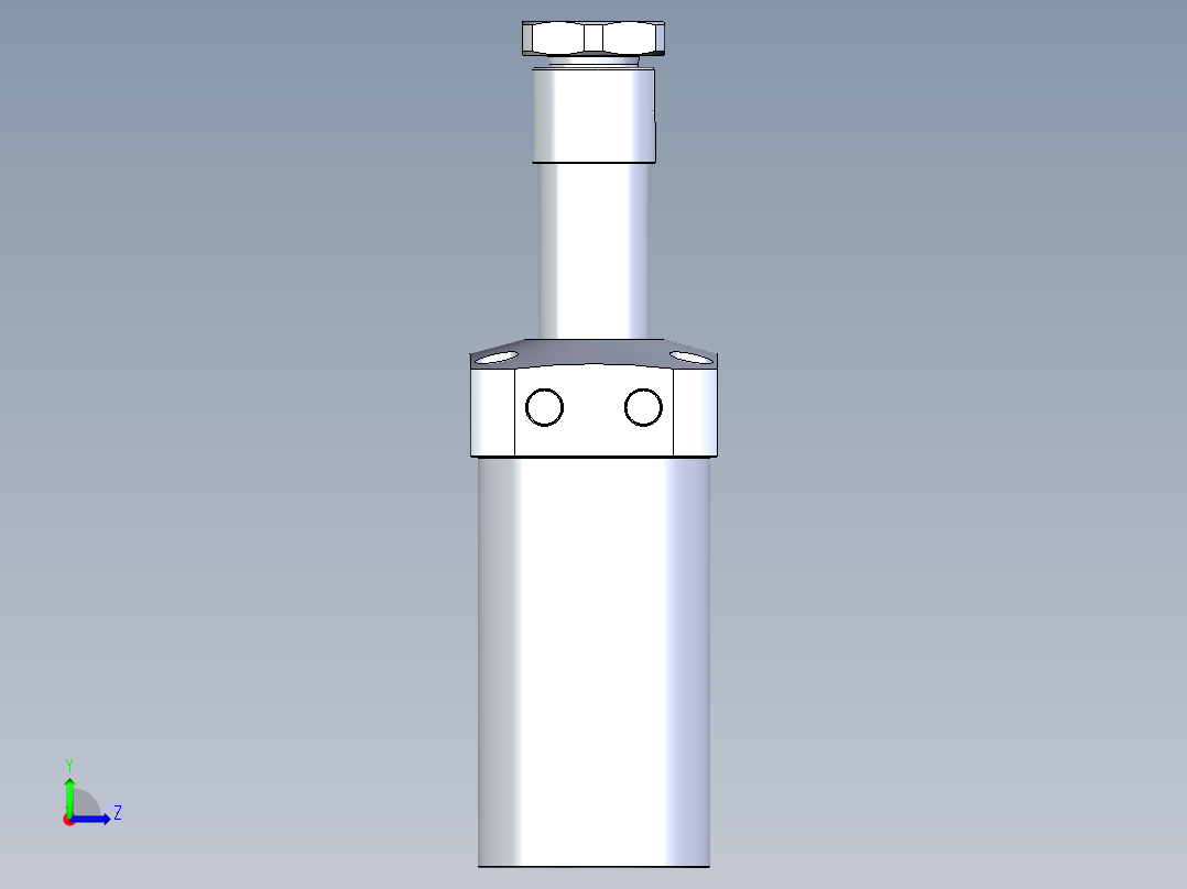 KOSMEKLHA0750-SR-Q40多系列多零件图纸模型左视图