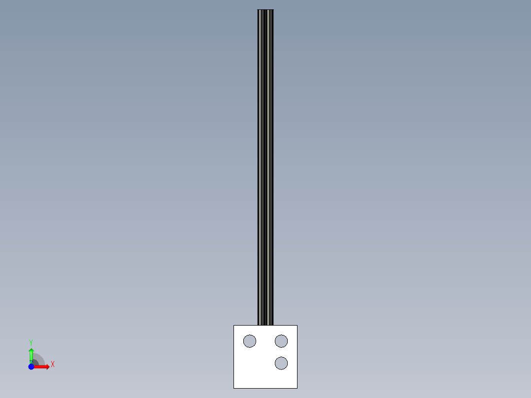 矩阵光纤_漫反射型FR-S10前视图