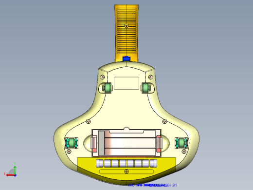 手持除螨仪吸尘器紫外线杀菌机后视缩略图
