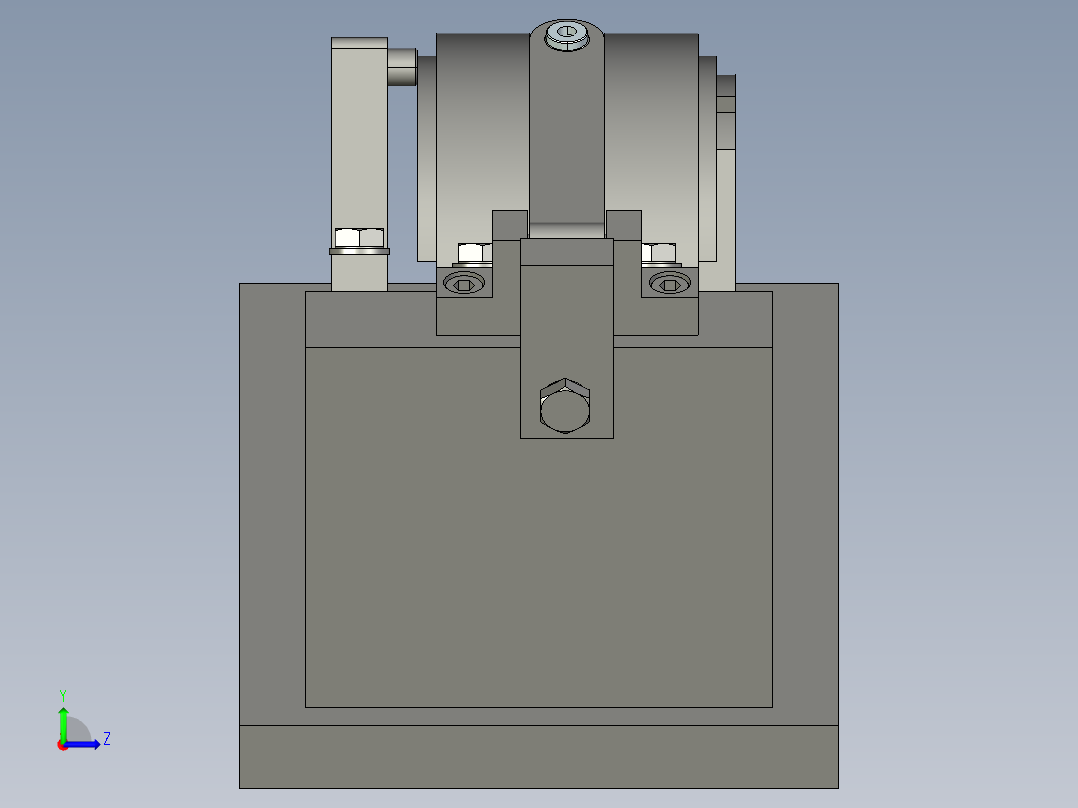 轴瓦机械加工工艺规程及钻床夹具设计含proe三维==990149==300S左视图
