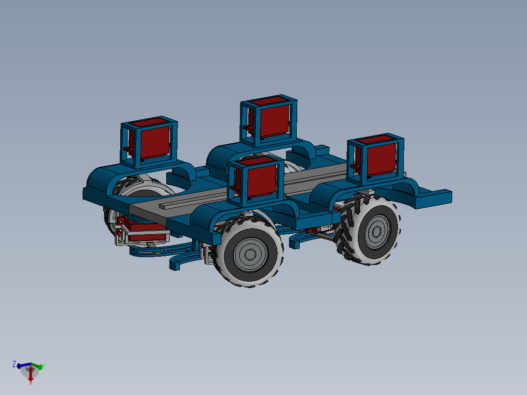 车辆车轮转向及减震机构