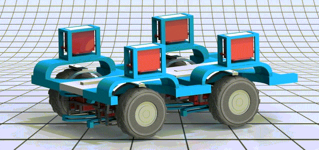 车辆车轮转向及减震机构