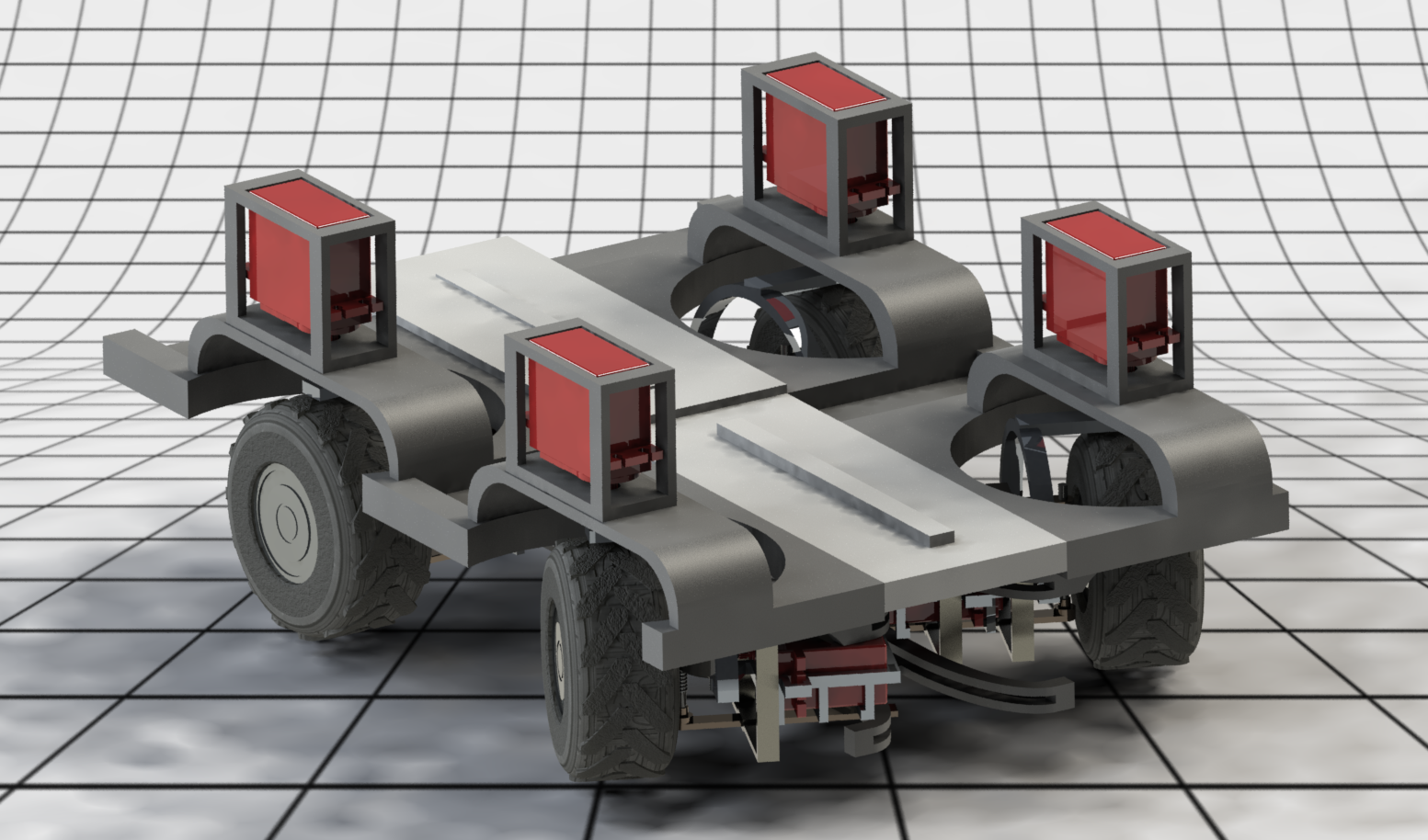 车辆车轮转向及减震机构