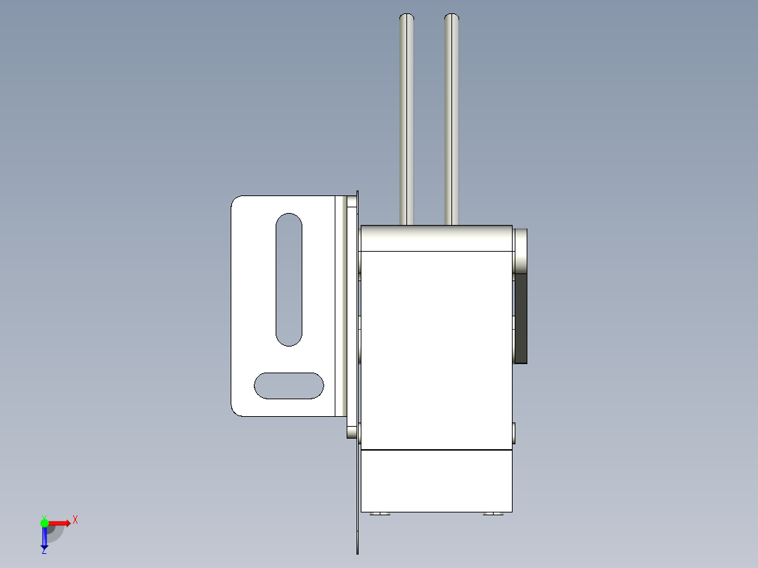 基恩士GV-H1000_kc图纸模型俯视图