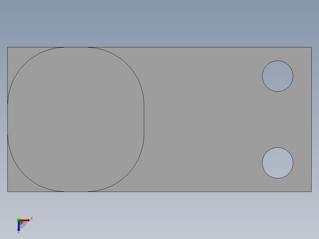接近开关GX-F15俯视图