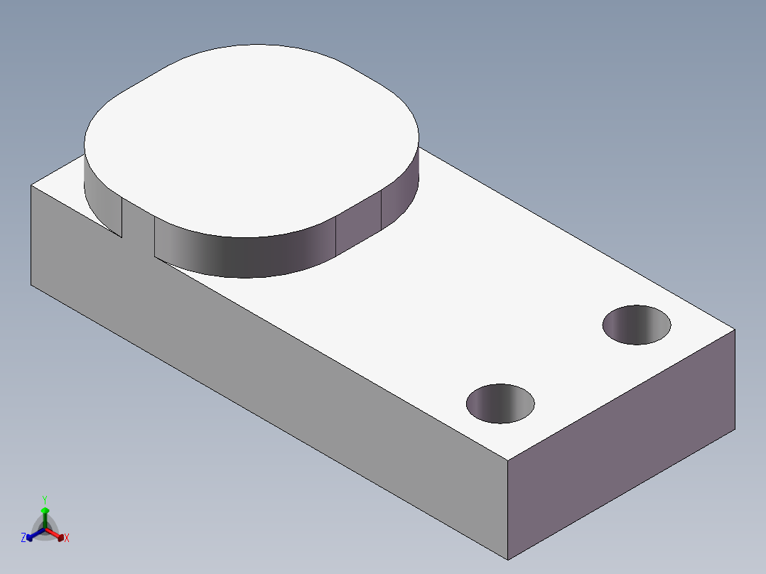 接近开关GX-F15正等轴测图