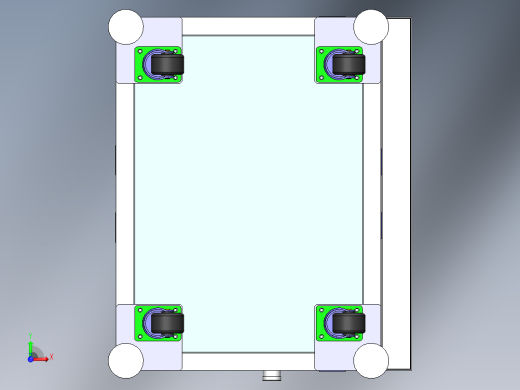 M39 MF050热压设备（sw16可编辑+工程图+bom）前视缩略图