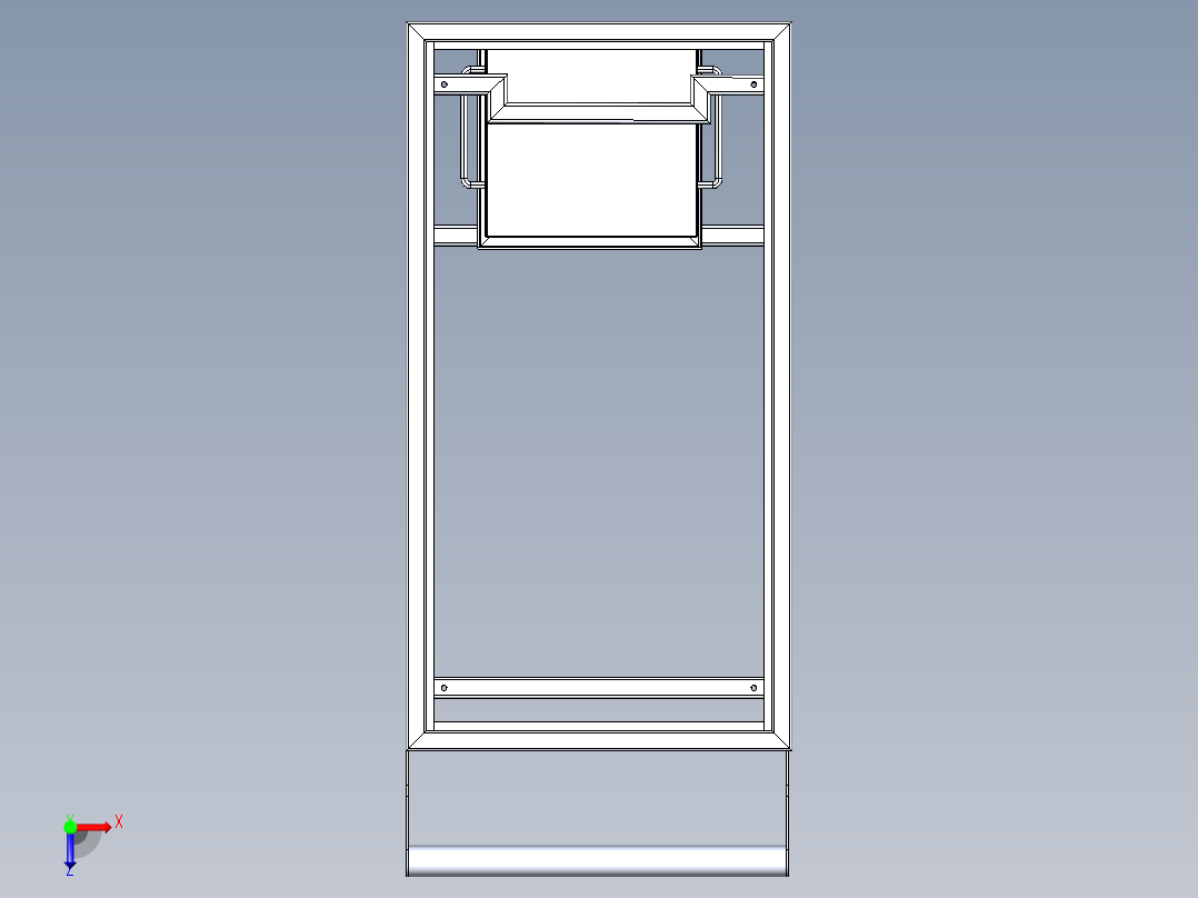 B3003463-湿零件运输小车俯视图
