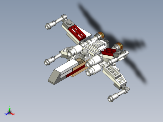 B2004193-乐高T-65 X翼星球大战