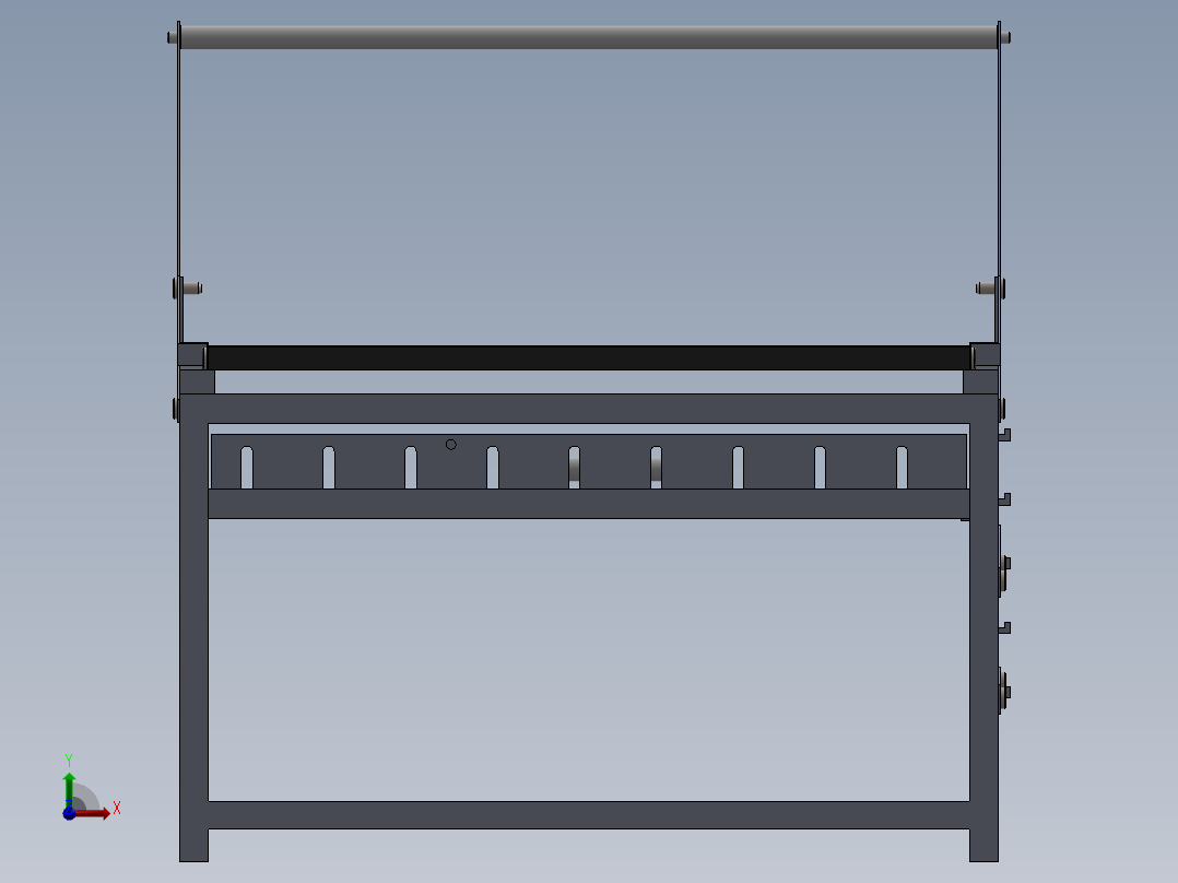 烧烤炉(44)前视图