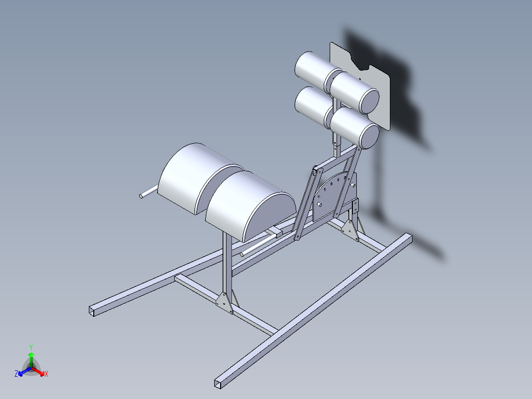 B3003756-GHD 用于 Crossfit 训练健身器材主视图