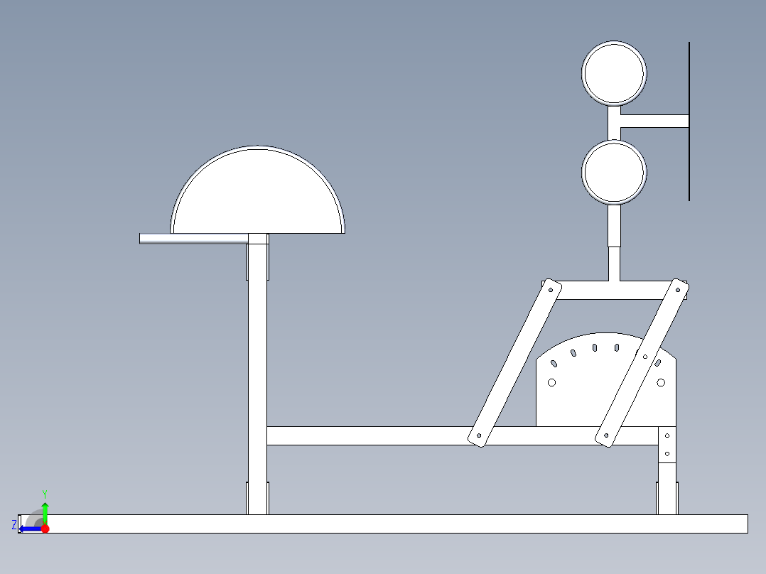 B3003756-GHD 用于 Crossfit 训练健身器材右视图