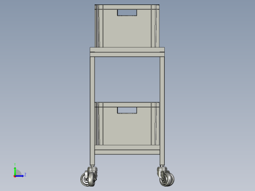 B3003640-蔬菜推车左视缩略图