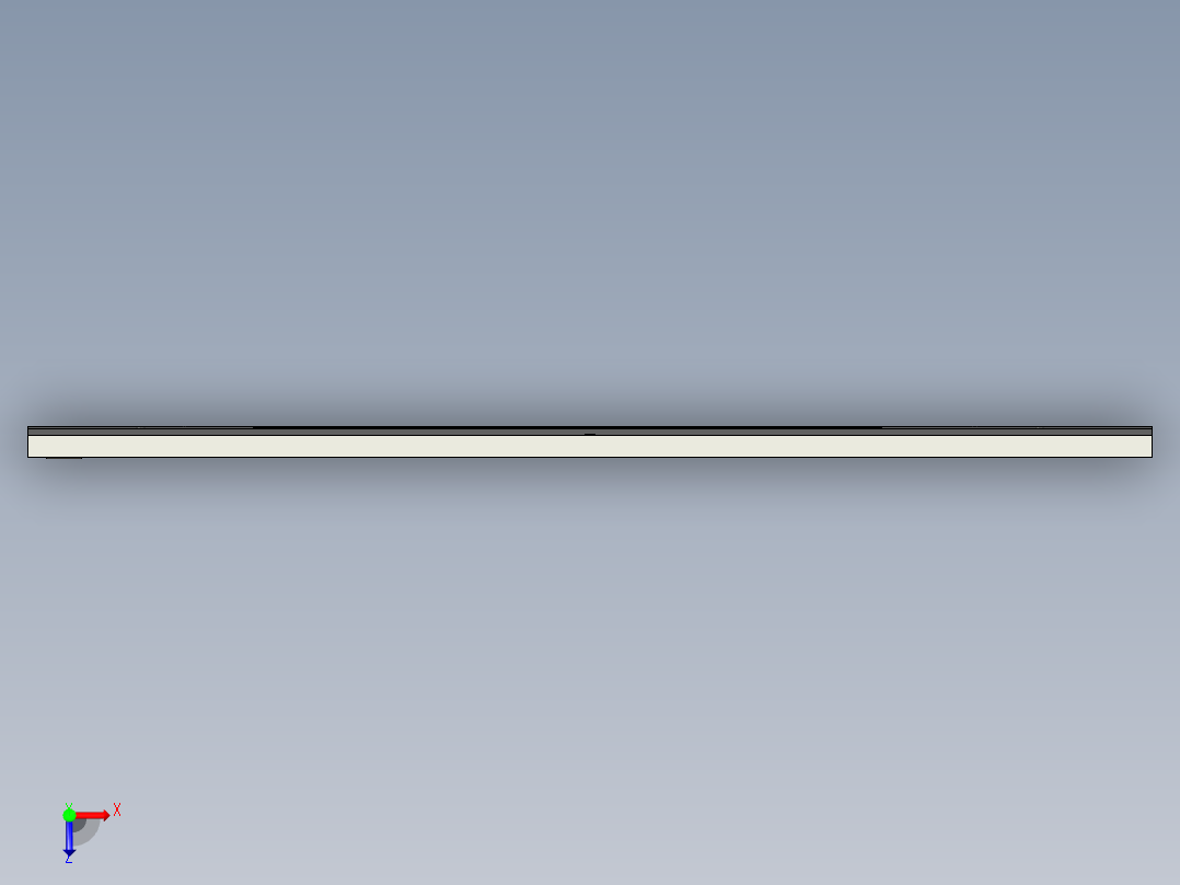 B3004359-LED 电视型号俯视图