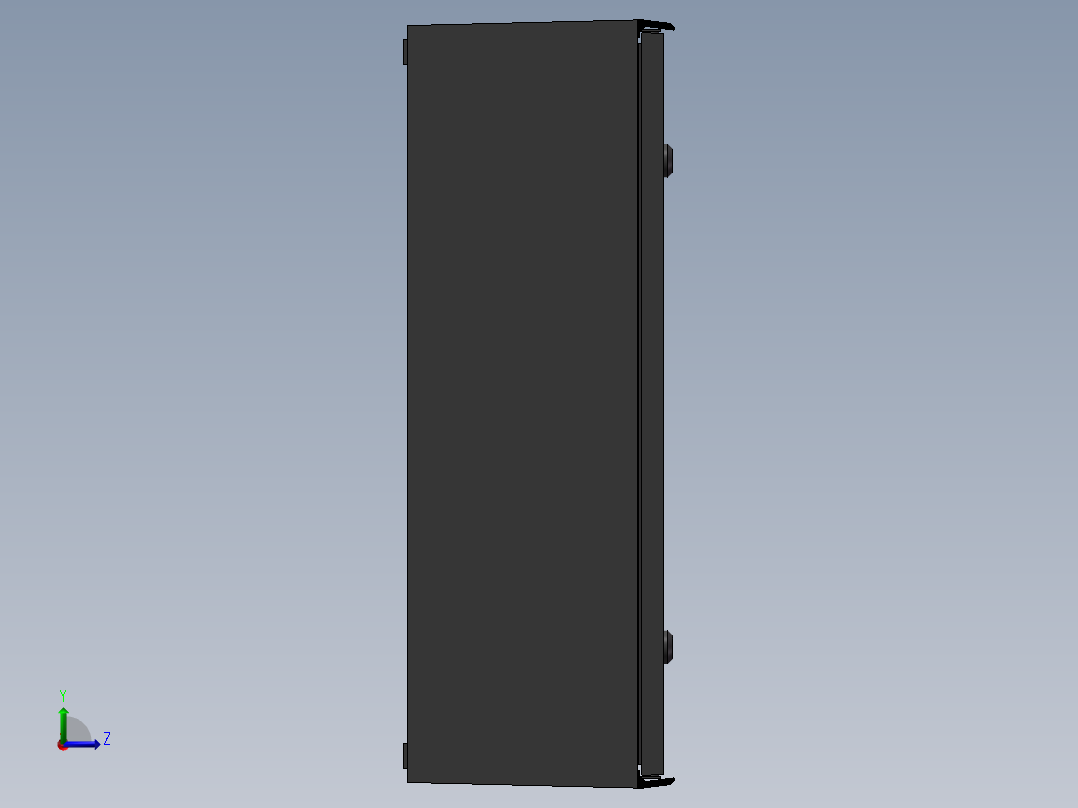 威图防爆机柜9206.600左视图
