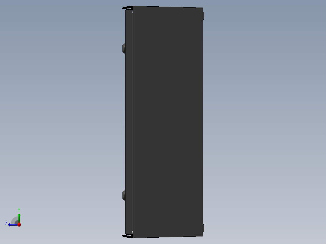 威图防爆机柜9206.600右视图