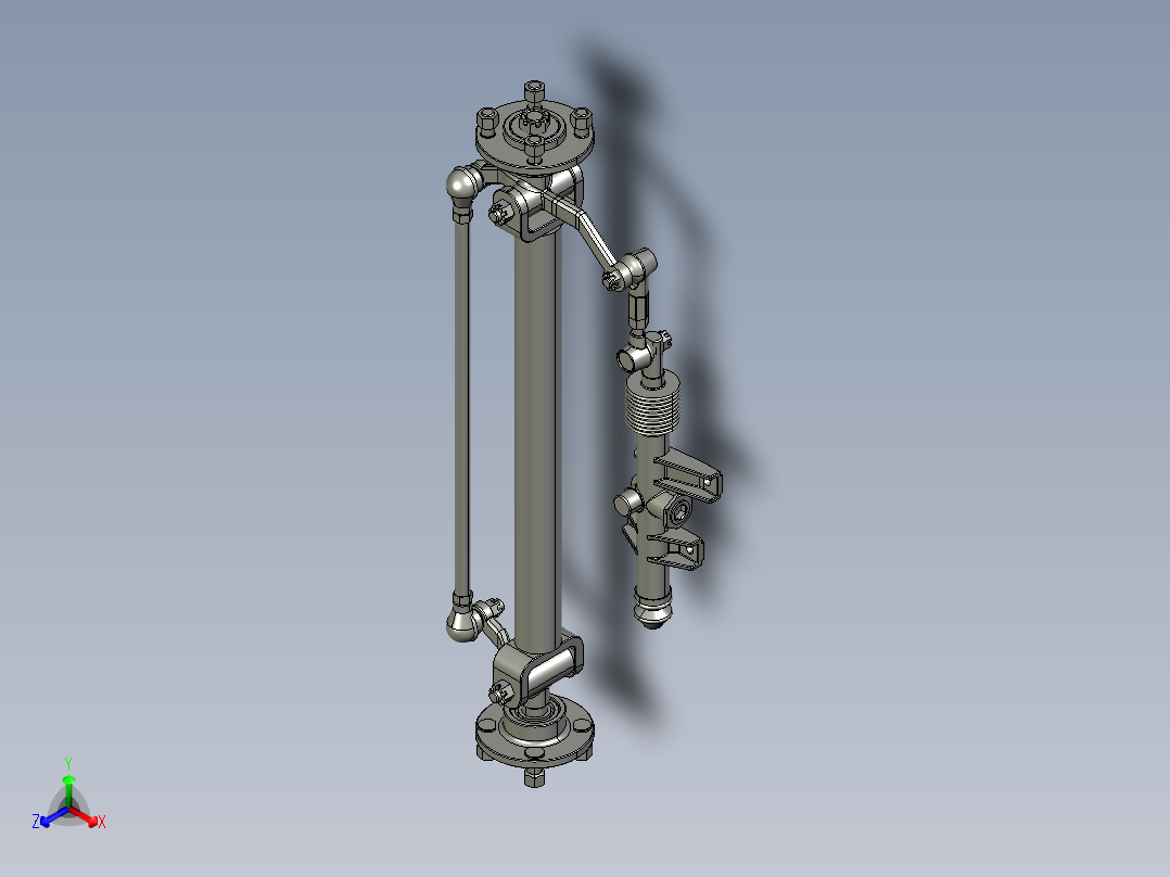 某种AGV小车前桥数模