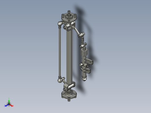 某种AGV小车前桥数模