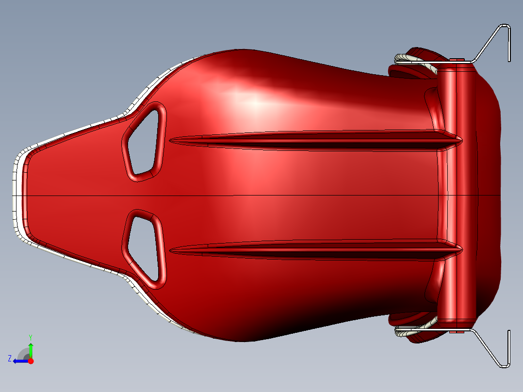 座椅总成-02右视图