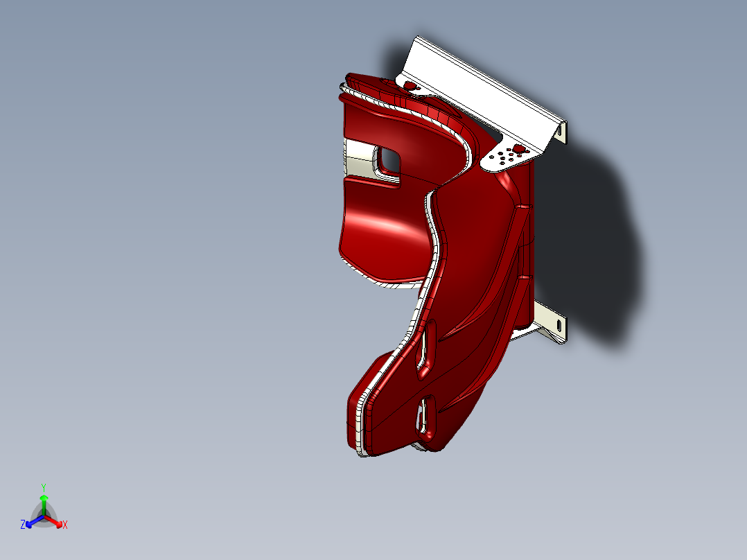 座椅总成-02正等轴测图
