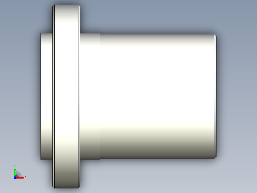 直线轴承型号1516-40前视图