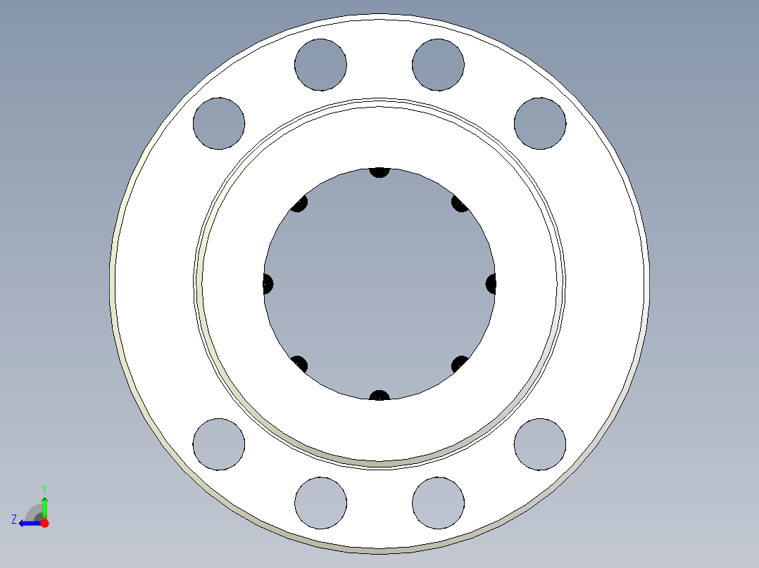 直线轴承型号1516-40右视图