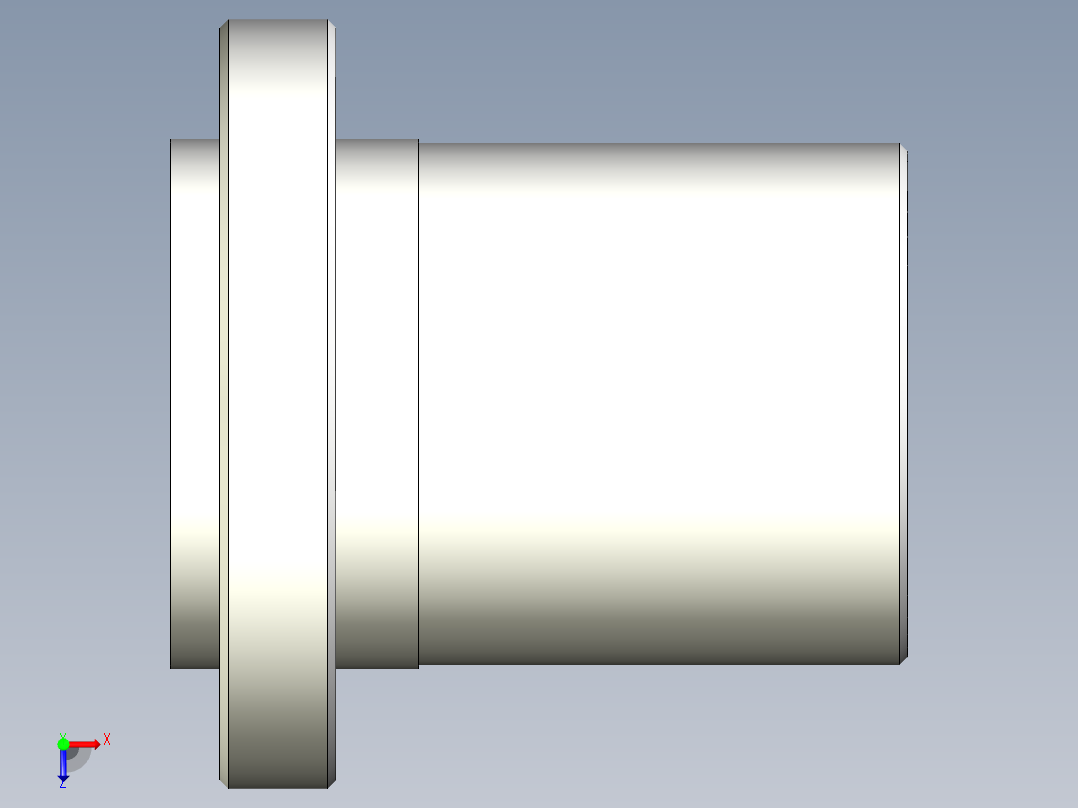 直线轴承型号1516-40俯视图