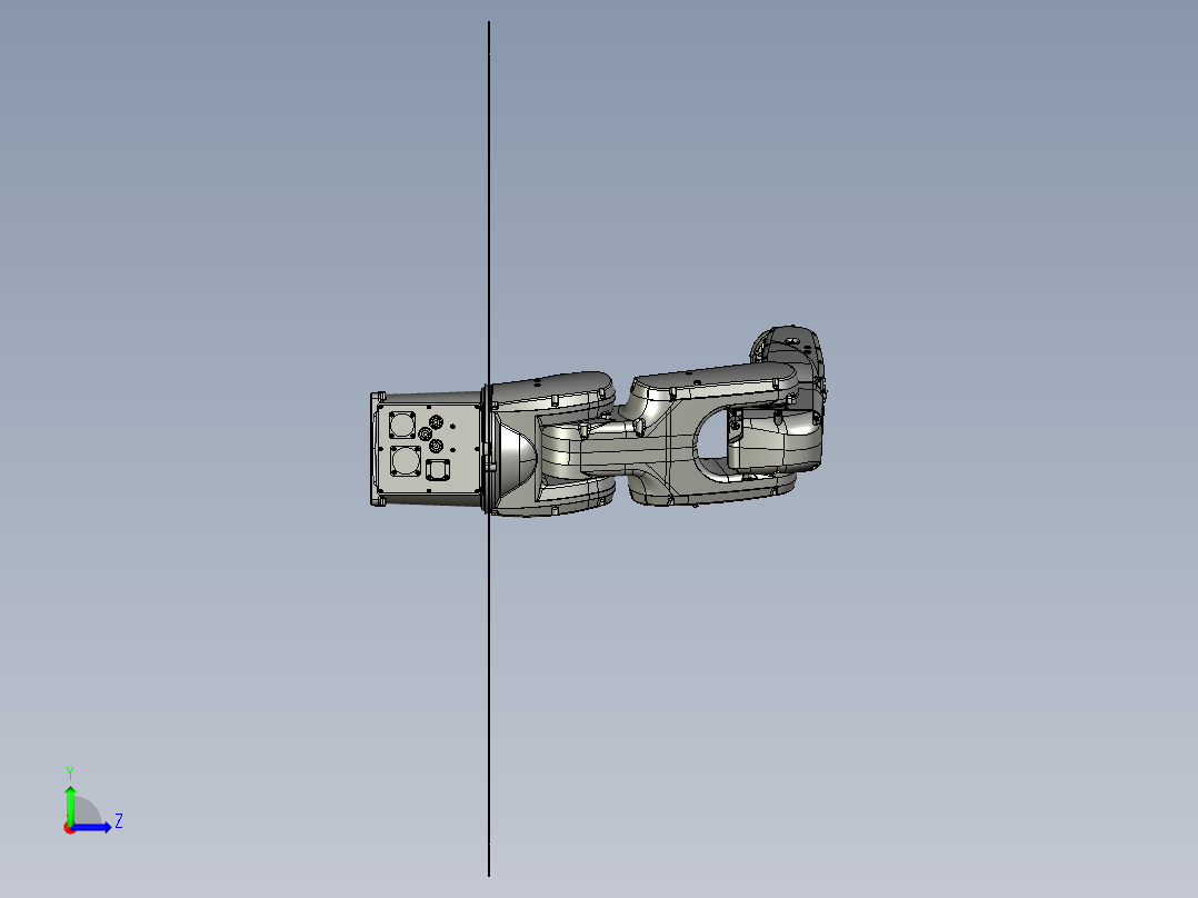 MZ07-01-机械手组件左视图