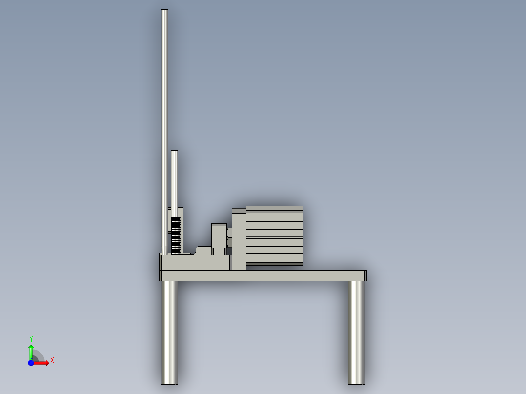 巧装卡簧小工具前视图