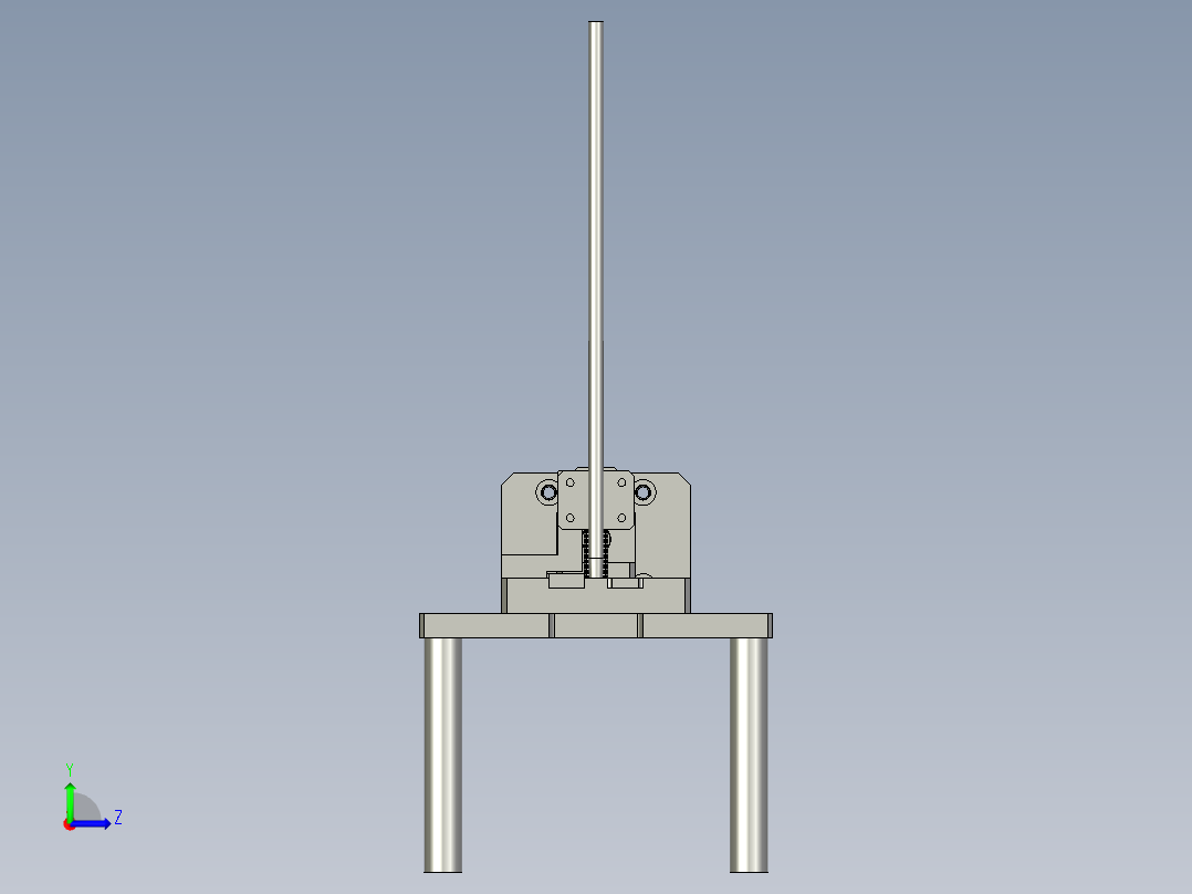 巧装卡簧小工具左视图