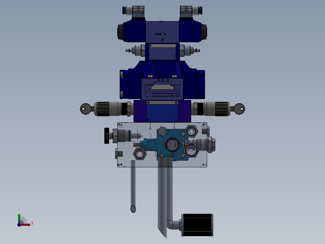 NG10 - 特殊液压块..zip前视图