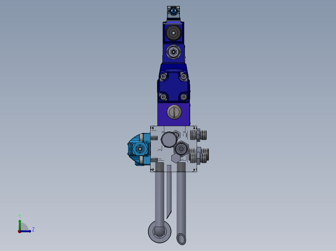 NG10 - 特殊液压块..zip左视图