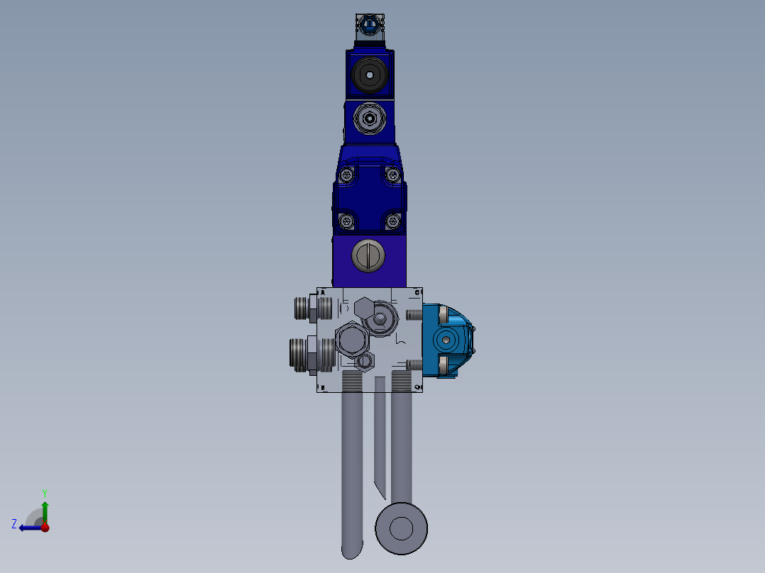 NG10 - 特殊液压块..zip右视图