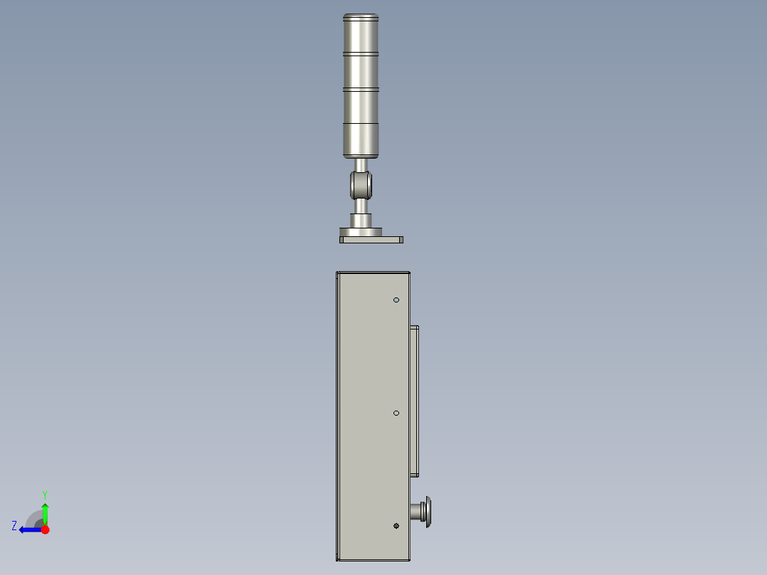 LJ-CJ-12-00控制盒组右视图