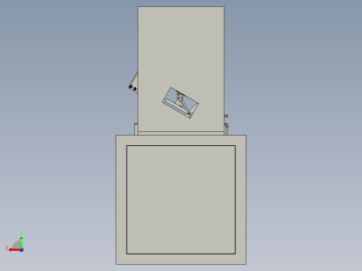 光驱表面自动贴膜装置后视缩略图