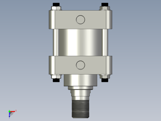 MO系列B型标准油缸MO-B-160俯视缩略图