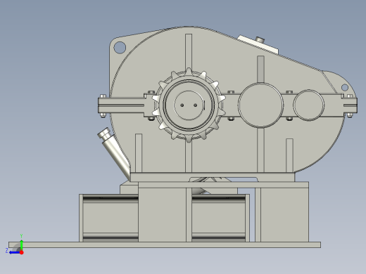 PZ3-MZ03-01C-00电机减速机总成C型右视缩略图