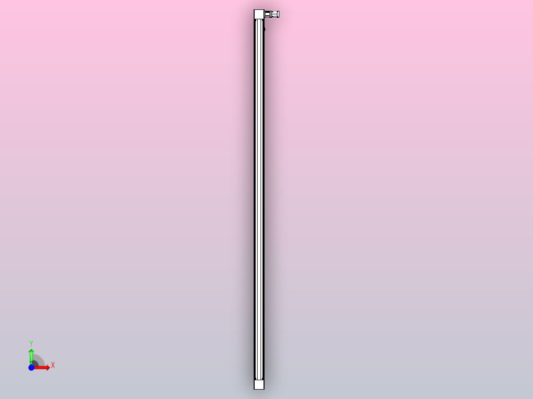 带式直线轴半闭式TPA-ONB-140-256-L4750-DR-J90-N3前视图