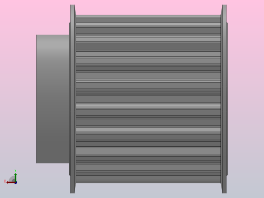 小凸缘型梯形齿同步带轮T10型_ST10DC-20-50-dc16-A后视缩略图