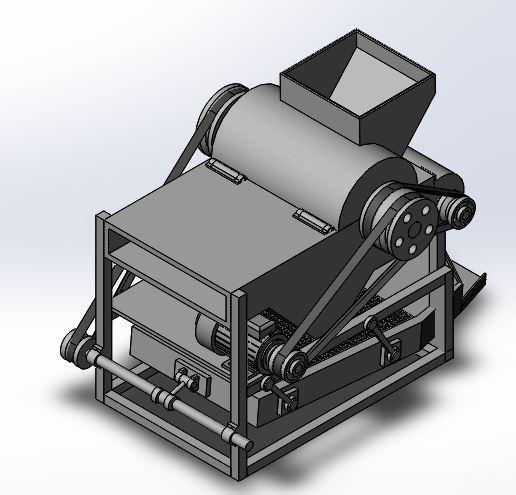 花生脱壳机 igs缩略图