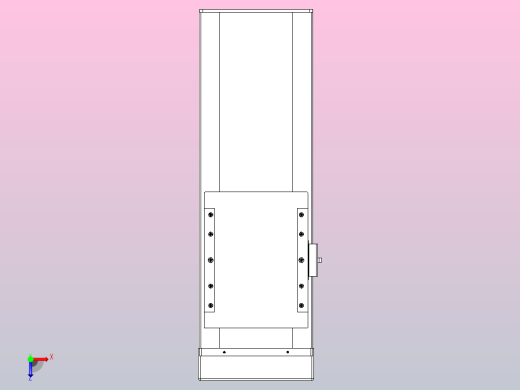 滚珠丝杠直线轴带导轨全封闭TPA-HCR-175D-2510C-L250-MP-C-P75-N3俯视缩略图
