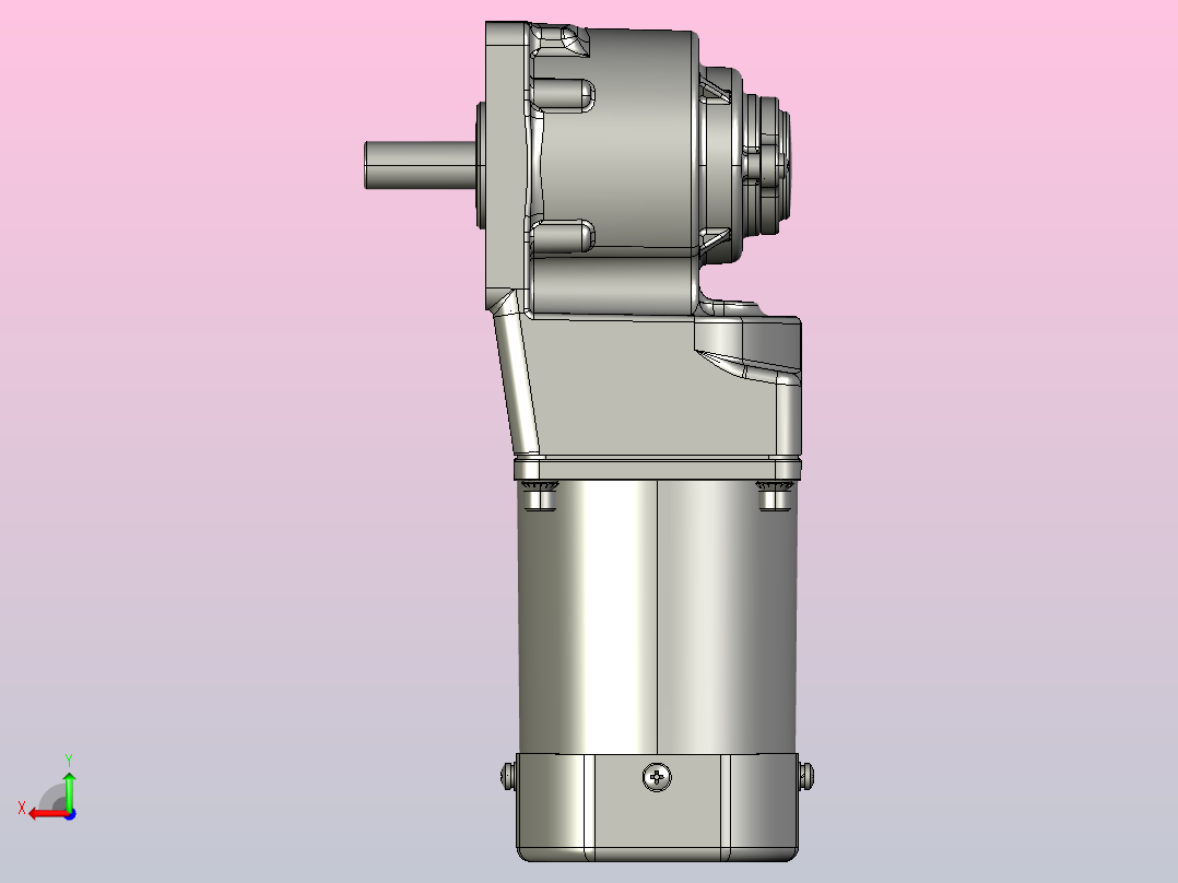 交流减速机5IK60GU-CFT(5GU3RT-180RT)新后视图