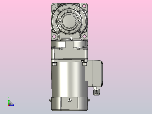 交流减速机5IK60GU-CFT(5GU3RT-180RT)新左视缩略图