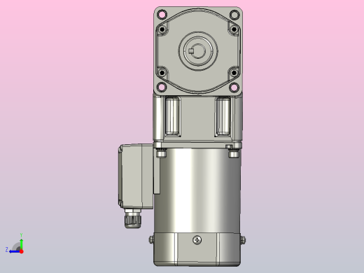 交流减速机5IK60GU-CFT(5GU3RT-180RT)新右视缩略图