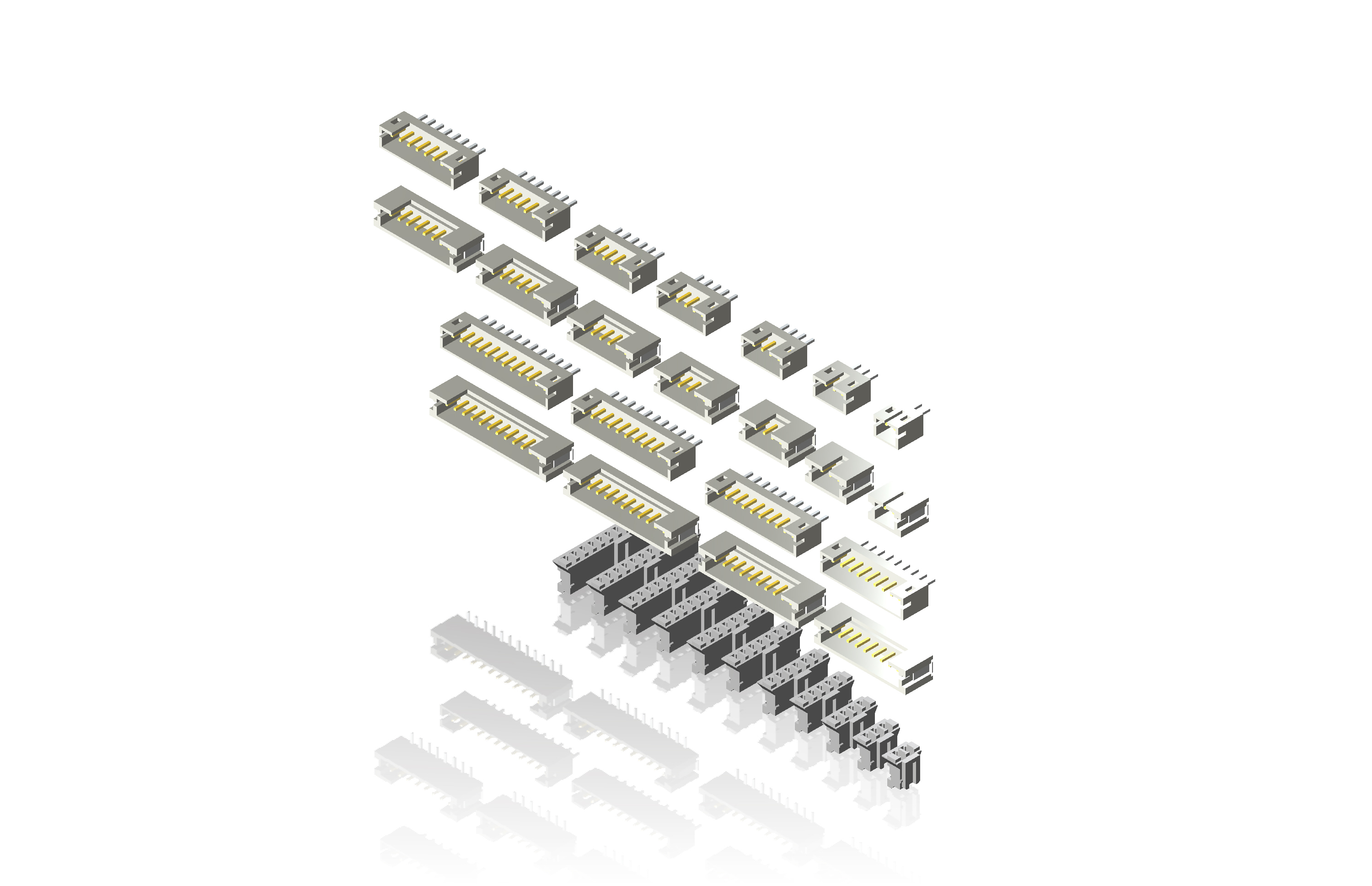 JST - PH系列压接连接器
