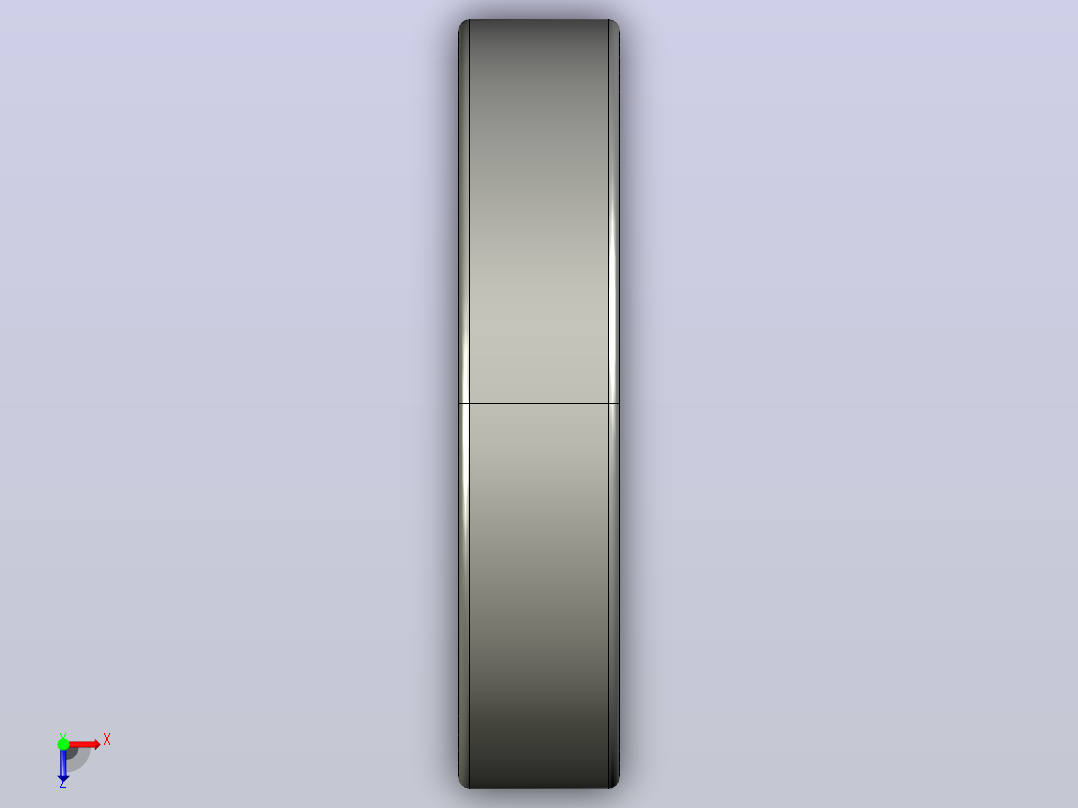 SKF自调心球轴承ball_bearing_1211_ek_0俯视图