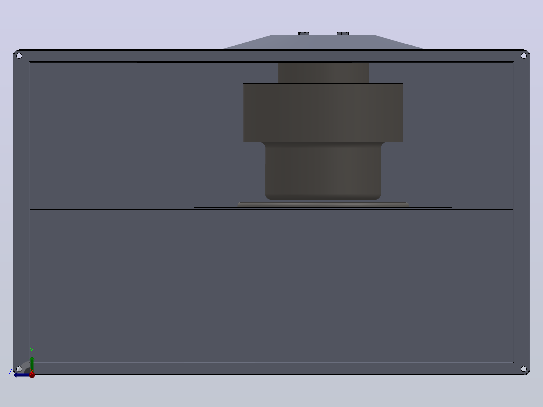 EKRB800×500B1方形管道风机[EKRB800×500B1]右视图