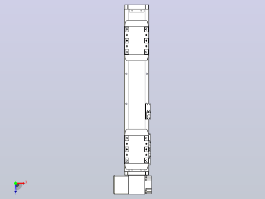皮带直线轴双滑块型TPA-GCBS-80-P60-L100-LP-M20-N3俯视缩略图