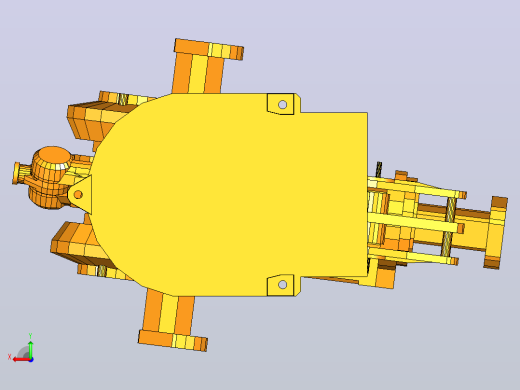 IRB1400 M2000 3D模型后视缩略图